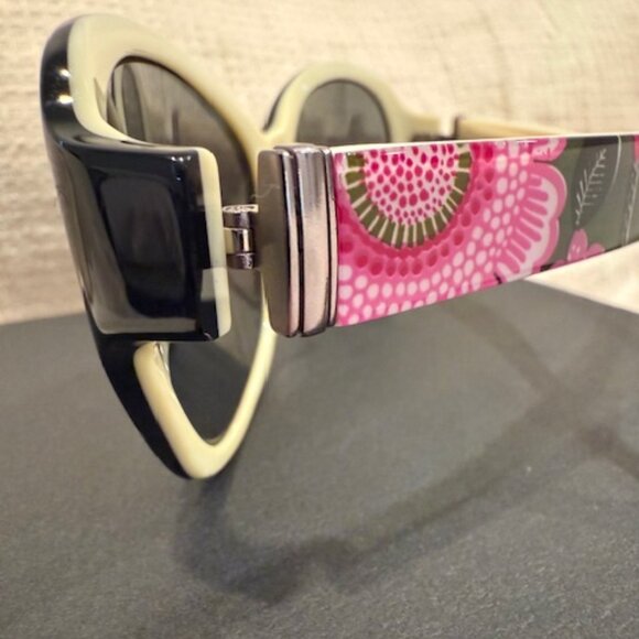 New-Unworn VERA BRADLEY 56mm Round Sunglasses -Floral - Picture 2 of 11
